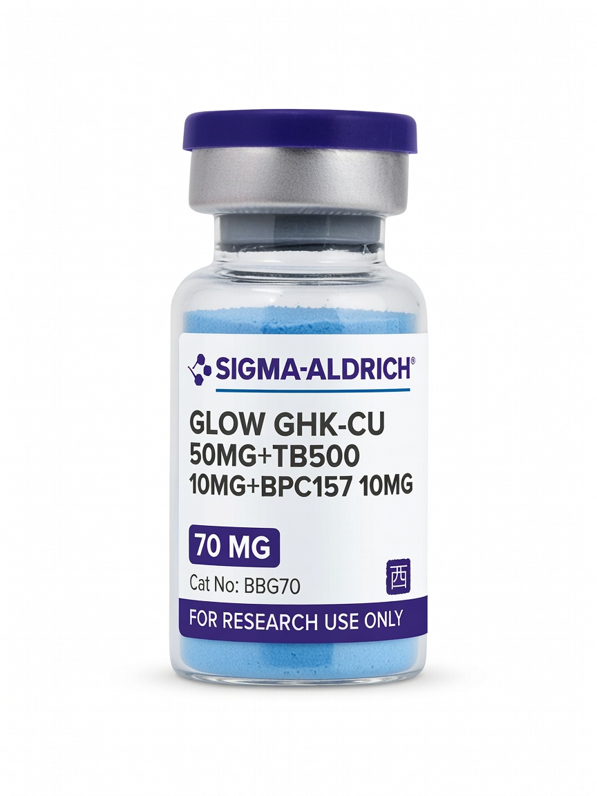 GLOW GHK-CU 50mg+TB500 10mg+BPC157 10mg product photo