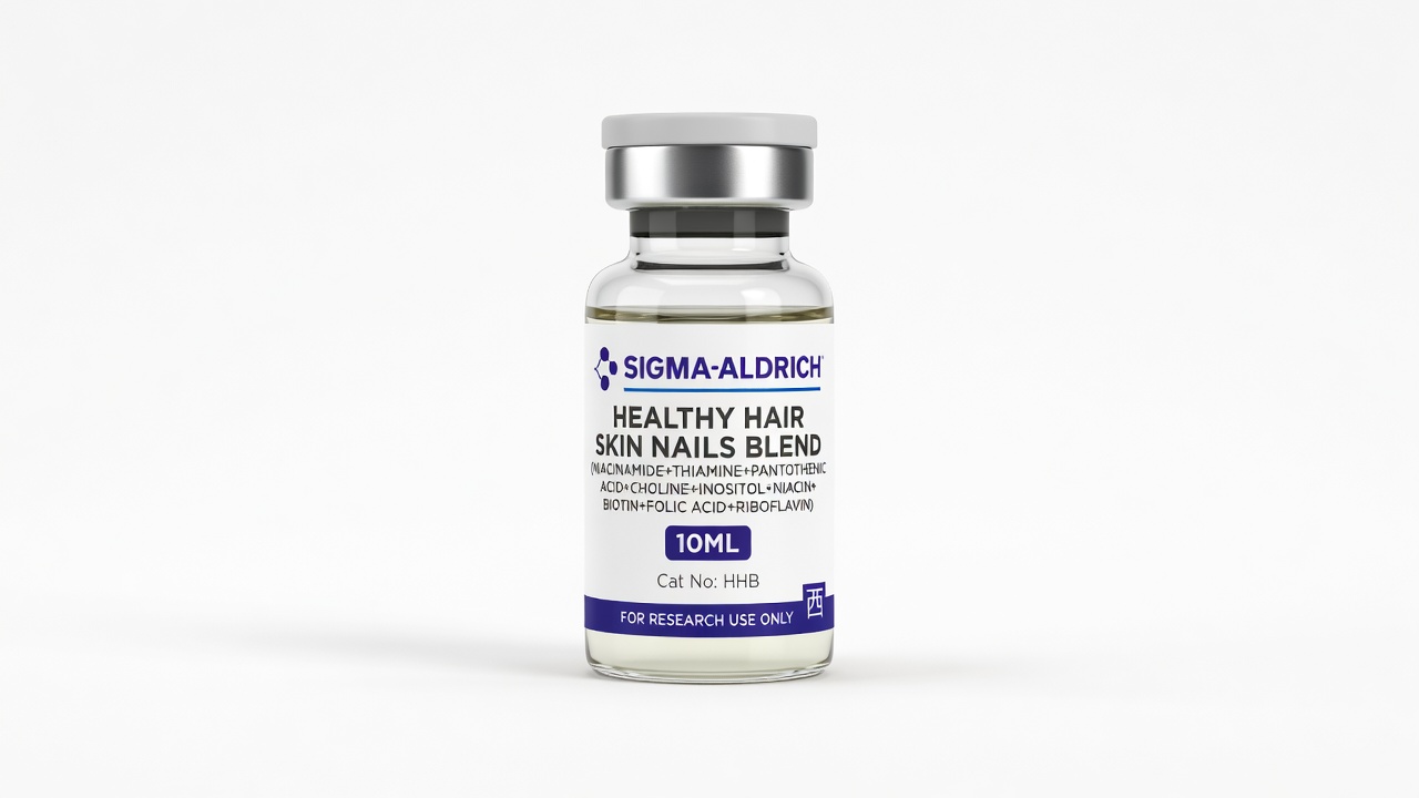 Healthy Hair Skin Nails Blend (Niacinamide+Thiamine+Pantothenic Acid+Choline+Inositol+Niacin+Biotin+Folic Acid+Riboflavin) product photo
