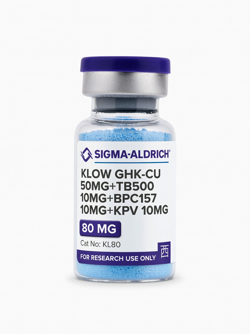 KLOW GHK-CU 50mg+TB500 10mg+BPC157 10mg+KPV 10mg product photo