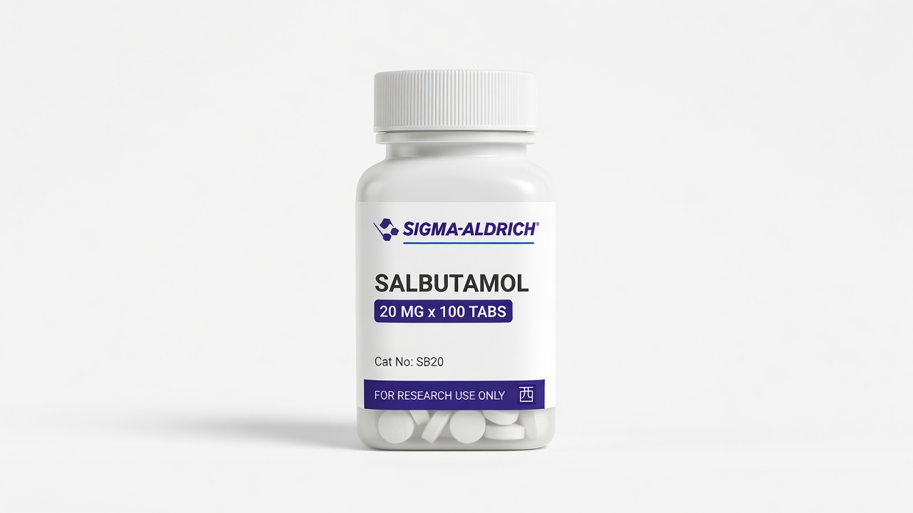 Salbutamol product photo